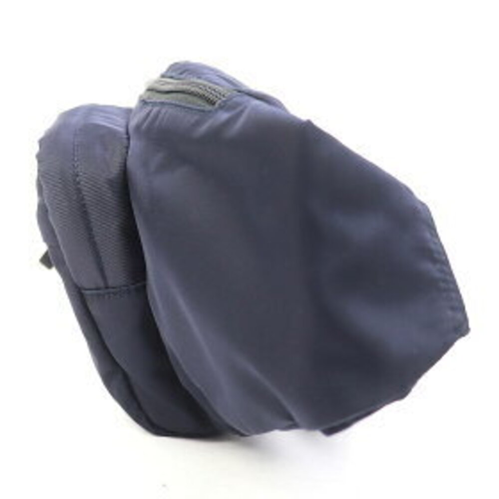 Prada shoulder bag triangle Tessuto blue logo belt waist crossbody - Picture 5 of 7